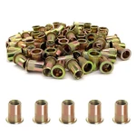 50pcs -rivet Nuts, M12carbon Steel Metric Rivet Nut Assortment Kit, Flat Head.... Fixed Price $24.67.
