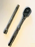 Craftsman Overdrive Cmmt8211 - 3/8" Dr Gunmetal Chrome Ratchet + 6" Extension. Fixed Price $29.98.