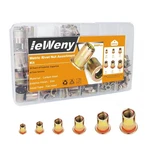 Metric Rivet Nut Assortment Kit(268pcs), M10 M8 M6 M5 M4 M3 Rivnuts Set, Carb.... Fixed Price $25.76.