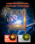 Vevor True Color Auto Darkening Welding Helmet - 4 Sensors, Large 3.94"x2.34". Fixed Price $45.99.