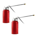 Povtii 2 Pcs Oil Can Pump Oiler, 200ml Metal Spray With 4.92" Spout,.... Fixed Price $11.49.