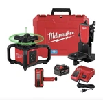 Milwaukee 3702-21 M18 1000 Ft. Green Interior Rotary Laser Level Kit. Fixed Price $1489.00.