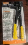 Fastenpro Hand Riveter Sheet Metal Leather Plastic Set Heavy Duty Gutter Repair. Fixed Price $15.00.