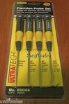 General Tools 60004 - Ultra Tech 4 Piece Precision Pick & Probe Set. Fixed Price $9.99.