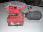 Hyper Tough 2.0-amp Palm Sander, Aq200350 Orbital. Fixed Price $22.95.