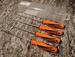 Matco Tools 4 Piece Long Mini Hook And Pick Set - Orange. Fixed Price $99.99.
