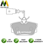 Brake Pads Set Rear Motaquip Fits Vw Transporter 1990-2003. Fixed Price $35.98.