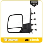 Driver Side Manually Telescoping Black Mirror For 2003-2014 Ford Econoline. Fixed Price $35.50.