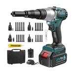 2-in-1 Cordless Electric Rivet/nut Gun Tool For Nutsert(10-24" & 1/4" 5/16".... Fixed Price $193.64.