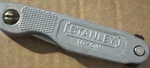 Stanley 10-049 Utility Knife Steel Blade Metal Handle Silver. Fixed Price $13.00.