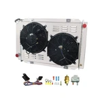 Radiator With Fan W/shroud & Thermostat Relay Kit For 1979-1993 Ford Mustang .... Fixed Price $364.23.