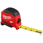 Milwaukee 48-22-1725 25' Compact Impact Resistant Tape Measure W/ Belt Clip. Fixed Price $18.97.