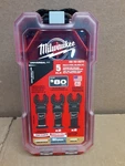 Milwaukee 5 Pc. Multi-tool Blade Set 49-10-9211. Fixed Price $25.00.