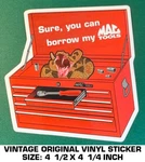 Mac Tools Sure, You Can - Vintage Original Vinyl Decal Sticker Automotive. Fixed Price $8.04.