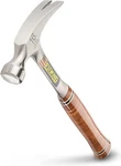 Estwing Hammer - 16 Oz Straight Rip Claw With Smooth Face & Genuine Leather Grip. Fixed Price $41.59.