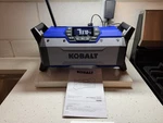 Kobalt Max Am/fm Stereo Waterproof Bluetooth Jobsite 24v Model. Fixed Price $87.00.