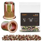 Hanglife Rivet Nut, #832 Unc Sae Rivnut Flat Head Nutserts, Zincplated Carbo.... Fixed Price $13.90.