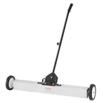 Vevor 36" Magnetic Sweeper With Wheels 55lbs Rolling Lawn Yard Grass. Fixed Price $65.99.
