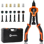 Hardell Rivet Nut Tool Kit, 14" Rivnut Kit With 80pcs Nuts, 6 Metr.... Fixed Price $50.61.