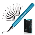 Libraton Deburring Tool With 11 High Speed Steel Blades, 360 Degree Rotary He.... Fixed Price $25.16.