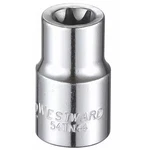 Westward 54tn44 3/8 In Drive Torx(r) Socket Sae E-12 Tip, 1 1/4 L. Fixed Price $4.45.