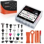A-premium 300pcs (53.12 Oz/30 Sizes) Bumper Retainer Clips W/removal Tool Com.... Fixed Price $61.57.