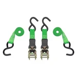 Smartstraps Ratchet Straps - 6ft Grn Padded 2pk 1,500lb , Gree. Fixed Price $13.29.
