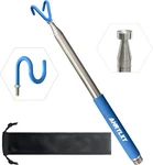 Telescoping Pickup Tool Magnetic Pole With 3 Hooks, 10 Ft Telescopic Push Pull R. Fixed Price $47.46.