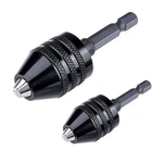 Lonker 1/4 Inch Hex Shank Keyless Drill Chuck 0.3-6.5mm 0.3-3.6mm, Black. Fixed Price $17.99.