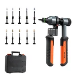 Vevor Rivet Nut Tool Kit, 9-inch Ratchet Rivnut 9"-ratchet, Orange & Black. Fixed Price $83.81.