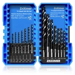 Znximer Triple Spiral Flute Cobalt Drill Bit Set Pro - Tialn Coated Metal. Fixed Price $69.86.