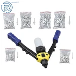 Versatile Riveting Kit 1/4'' Gun With 210 Rivets For All Materials And Projects. Fixed Price $30.35.