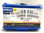 Kobalt 30-piece Standard (sae) And Metric Combination Chrome Mechanics Tool Set. Fixed Price $39.99.