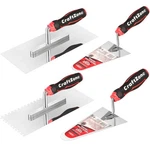 4 Pieces Concrete & Trowel Masonry Set - High Carbon Steel Plastering Brick.... Fixed Price $37.63.