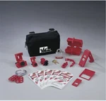 Ideal 44-970 15-pieces Basic Lockout/tagout Kit With Small Zippered Pouch. Fixed Price $160.00.