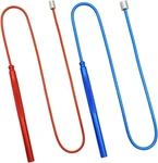 Flexible Magnetic Pickup Tool Set, 2lb & 5lb, 26" Bendable Small, Black. Fixed Price $14.52.