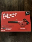 Milwaukee 0884-20 M18 Red Handheld Compact Cordless Blower. Fixed Price $107.00.