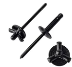 All Black 3/16" X 4/5large Flange Tri-fold Exploding Aluminum Pop Rivets 50pcs. Fixed Price $19.96.