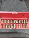 Mac Tools Usa 22pc Screw Extractor Set Used Hexagonal Head 25se Multi Spline Sae. Fixed Price $59.00.