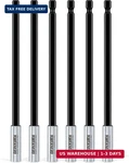 Geinxurn 6pc 6inches Screwdriver Bit Holders, Cr-v Extension Socket Drill Ma. Fixed Price $18.70.