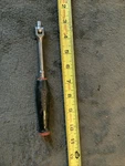 Snap On 1/4 Drive Soft Grip Breaker Bar, Thbb10 .handle Is Shiny ..see Pics. Fixed Price $49.99.
