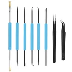 Qwork Professional Welding Auxiliary Tools Set, 6 Double-sided Repair Black. Fixed Price $10.02.