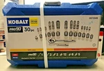 Kobalt 30-piece Standard (sae) And Metric Combination Chrome Mechanics Tool Set. Fixed Price $42.99.