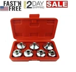 Mejor Juego De 7 Llaves Metricas Para Filtro Aceite Enchufe Kit 24mm To 38mm. Fixed Price $43.04.