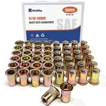 5/16-18 Rivet Nuts Carbon Steel Flat Head Threaded Insert Nutsert Rivnuts 50 Pcs. Fixed Price $15.11.