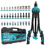 Libraton Rivet Nut Tool, 16" Rivnut Tool Kit, Hand Kit With 11.... Fixed Price $105.88.