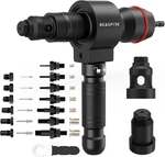 Cordless Drill Electric Rivet Gun Adapter, 2-in-1 Nut Adapter Kit With 7 M. Fixed Price $131.74.