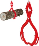 Garveelife 18 In Log Lifting Tongs, 2 Serrated Claw Hook, 2200 Lbs Heavy Duty Gr. Fixed Price $48.74.