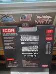 Icon 3/8 In. Drive Modular General Service Socket Set M25400. Fixed Price $130.00.