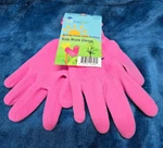 Pink Justforkids Premium Microfoam Texture Coated Kids Garden Glove. Fixed Price $5.42.